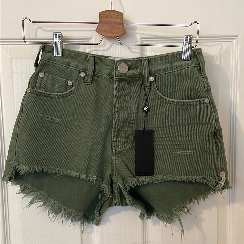 One Teaspoon Denim Women's Shorts - Picture 1 of 5